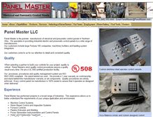 Tablet Screenshot of panelmaster.com